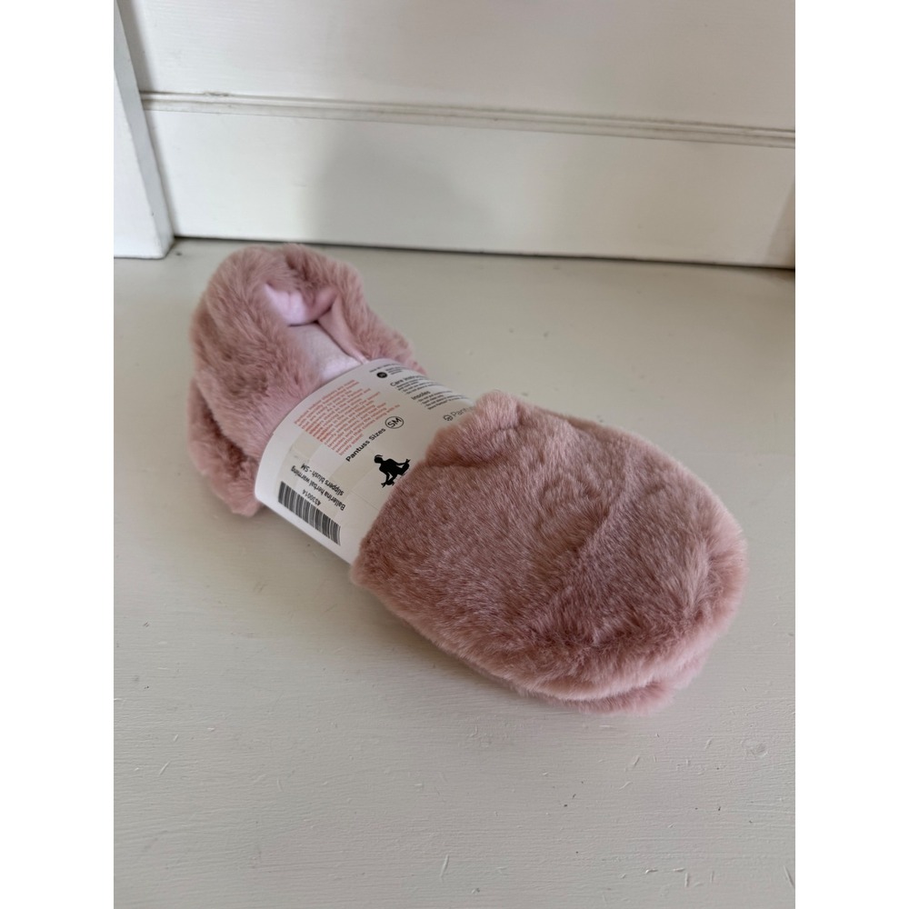 New Pantuss Ballerina Herbal Warming Slipper in Blush size sm (size 6.5-7.5)
